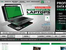 Tablet Screenshot of northvancouverlaptops.com